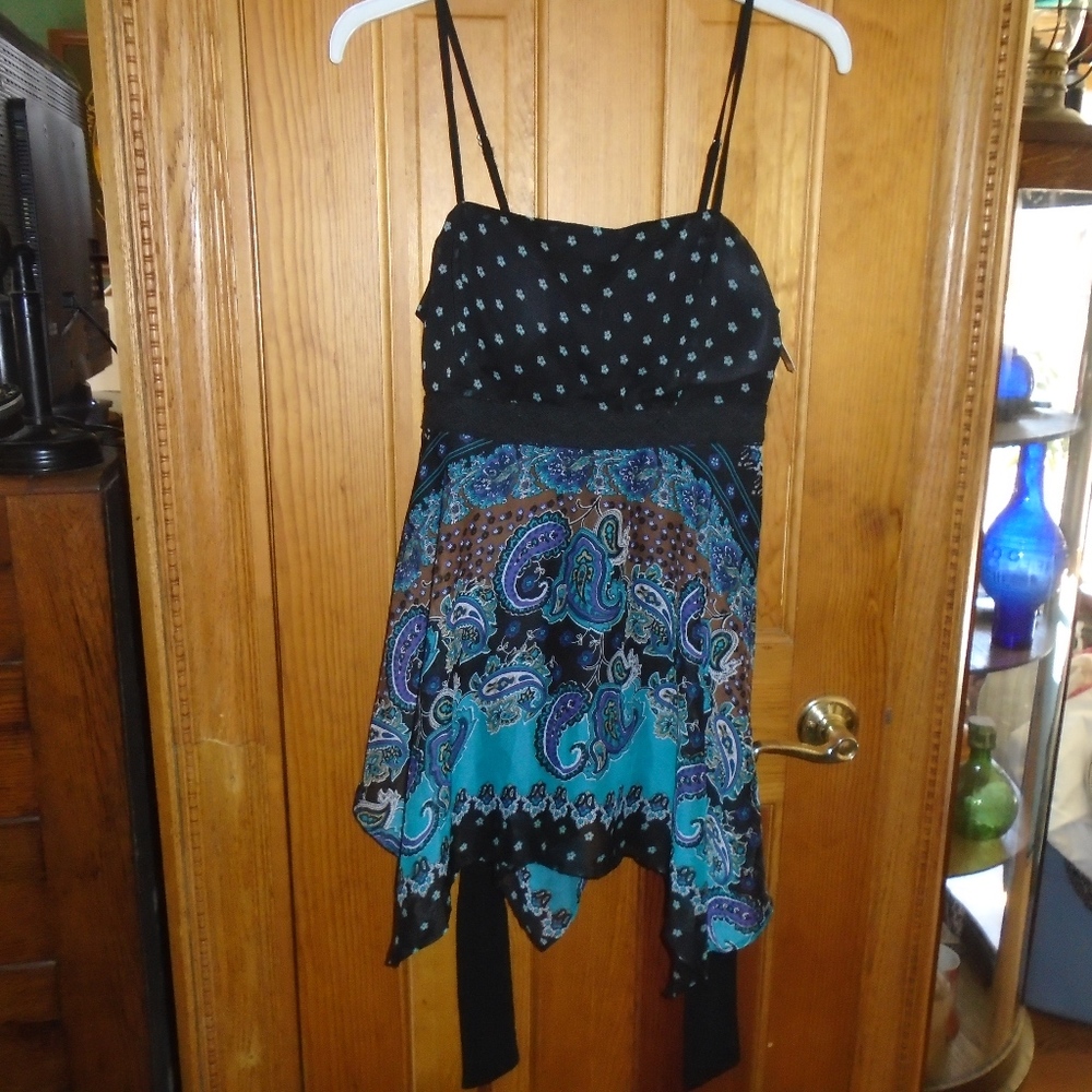 Pinky Blue large dress